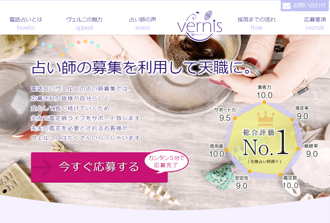 電話占いヴェルニの募集